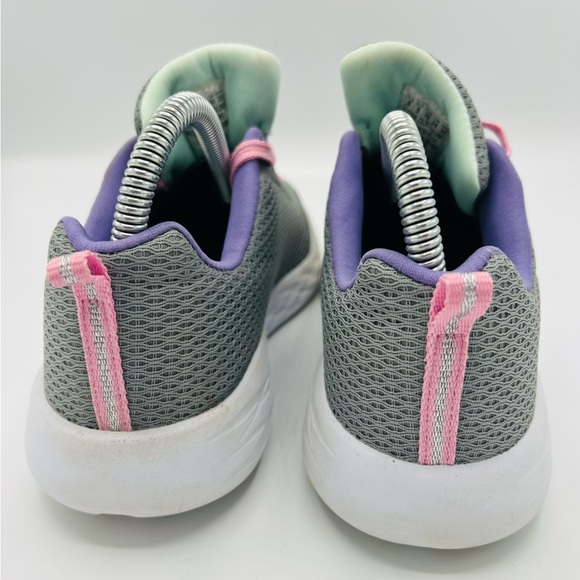 Size 5 UK 38 EUR Skechers Go Run Grey And Pink Trainers - Picture 8 of 10